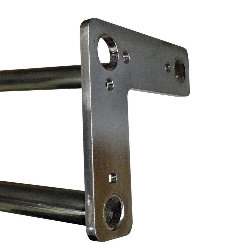 Stalen hairpin chroom hairpin ø 1,6 cm en hoogte 30 cm (set van 4 stuks)