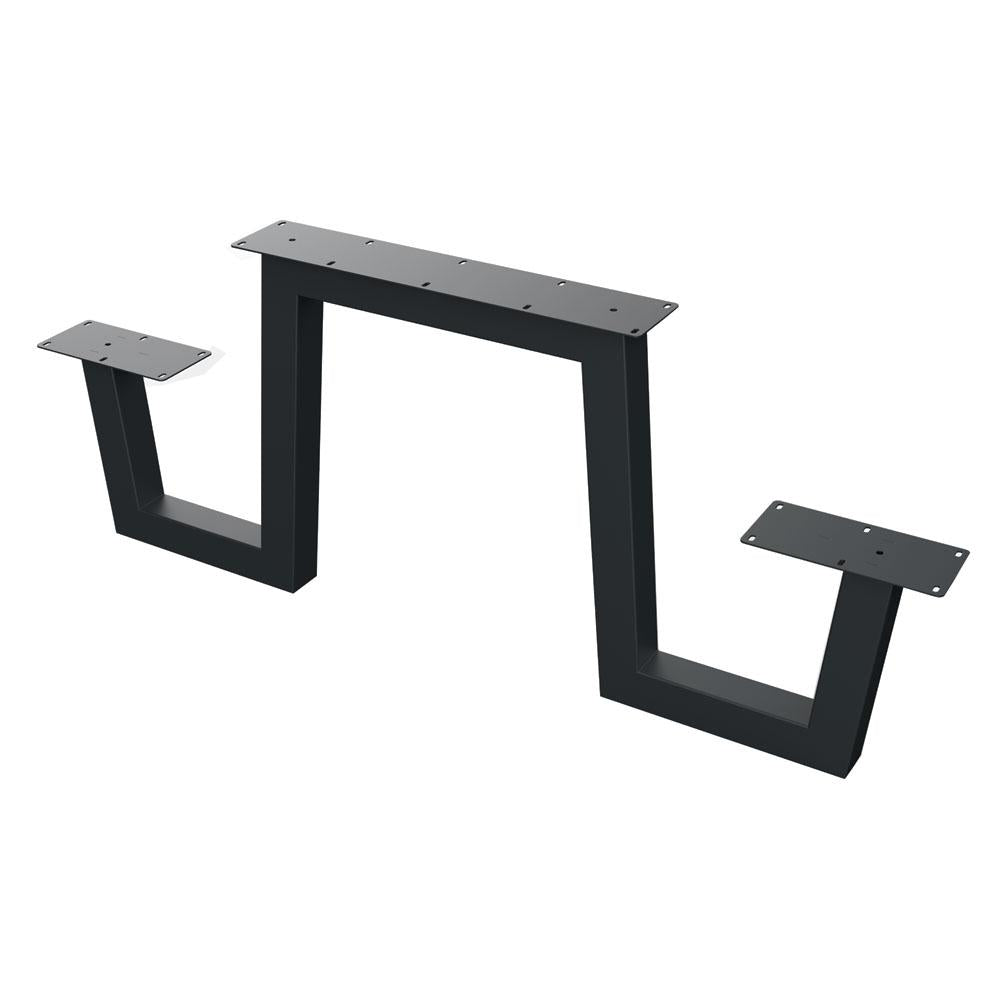 Picknick N tafelpoot 179 lang en hoogte 71 cm (8 x 8 cm)