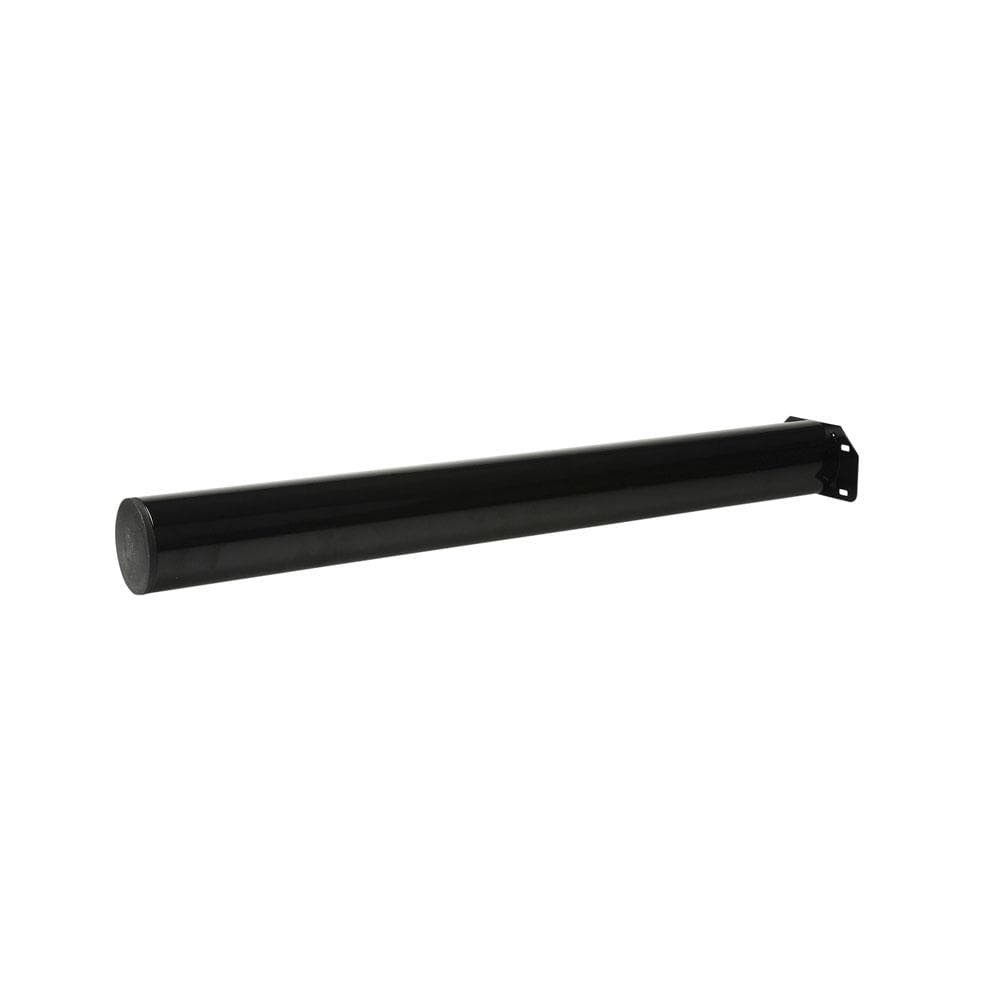 Stalen meubelpoot zwart rond ø 7,6 cm en hoogte 72 cm - 4 stuks