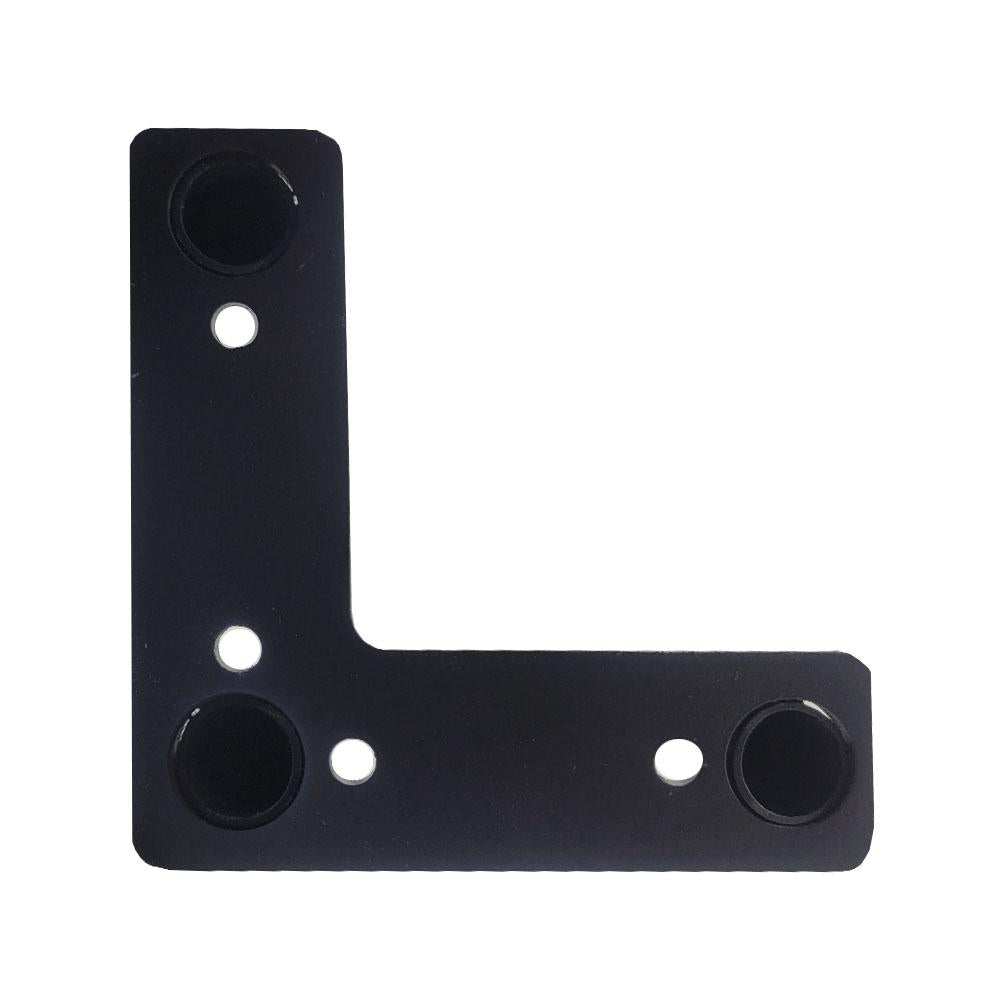 Stalen hairpin zwart hairpin ø 1,6 cm en hoogte 71 cm (set van 4 stuks)