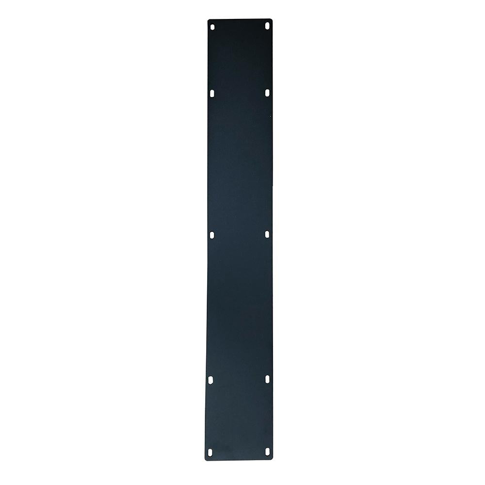 Stalen N tafelpoot zwart 76 bij 10 cm en hoogte 72 cm  (10 x 10 cm) (set van 2 stuks)