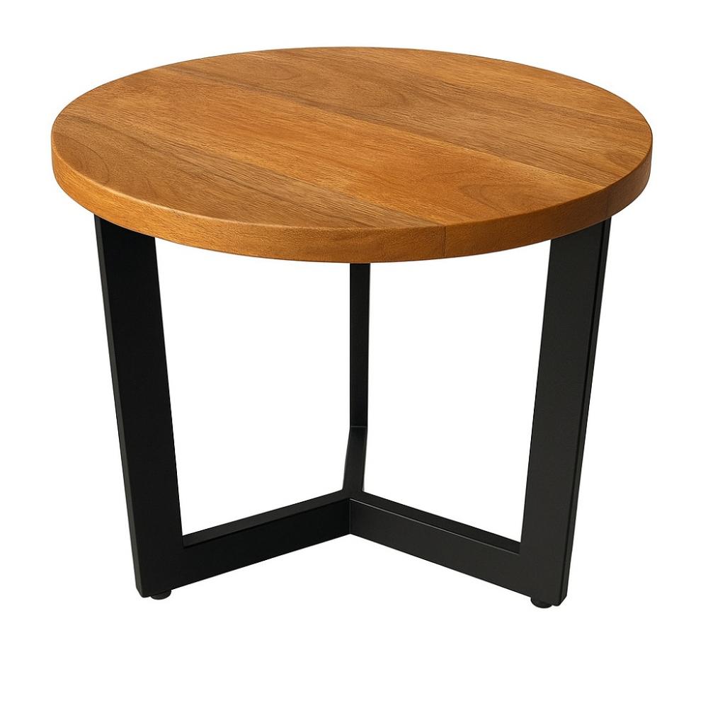 Stalen salononderstel zwart rond ø 42 cm en hoogte 37 cm (2 x 4 cm)