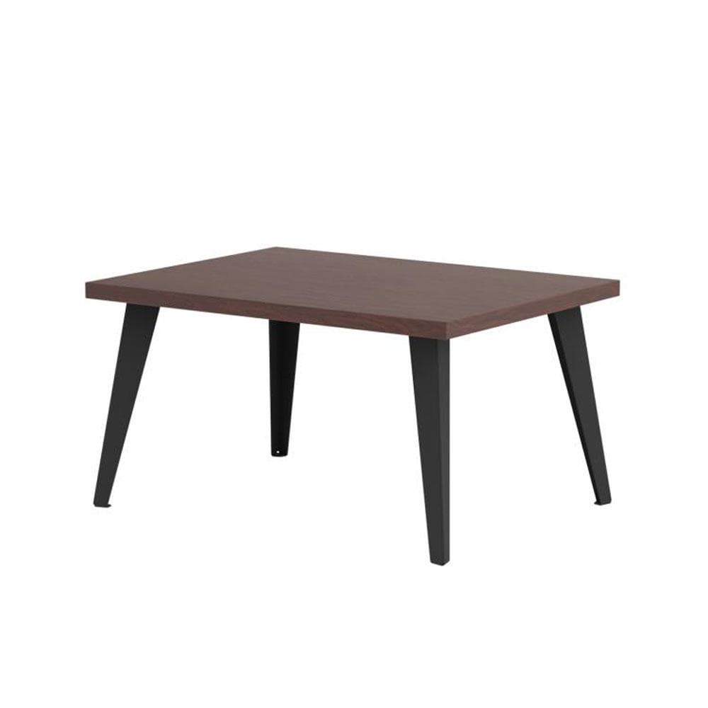 Massief stalen meubelpoot zwart taps 11,5 bij 7 cm en hoogte 40 cm - 4 stuks