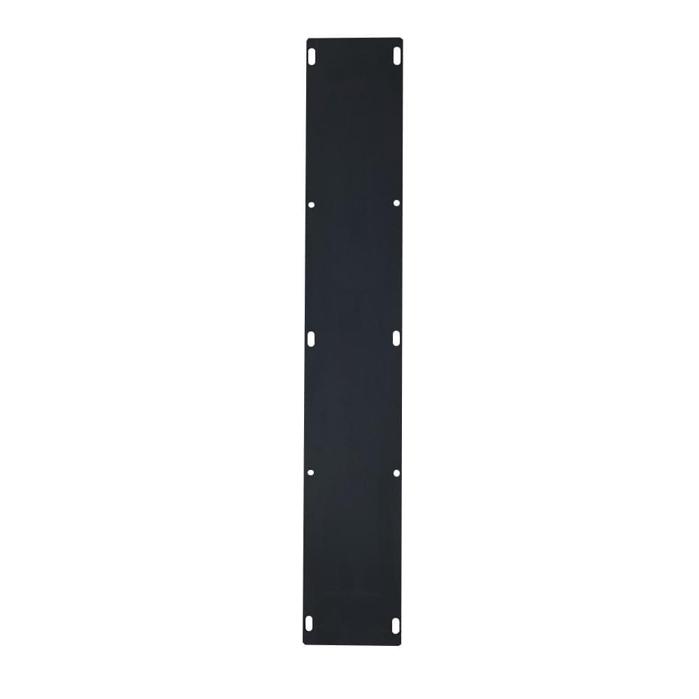 Stalen tafelpoot zwart taps 75 bij 10 cm en hoogte 72 cm (4 x 10 cm) - 2 stuks