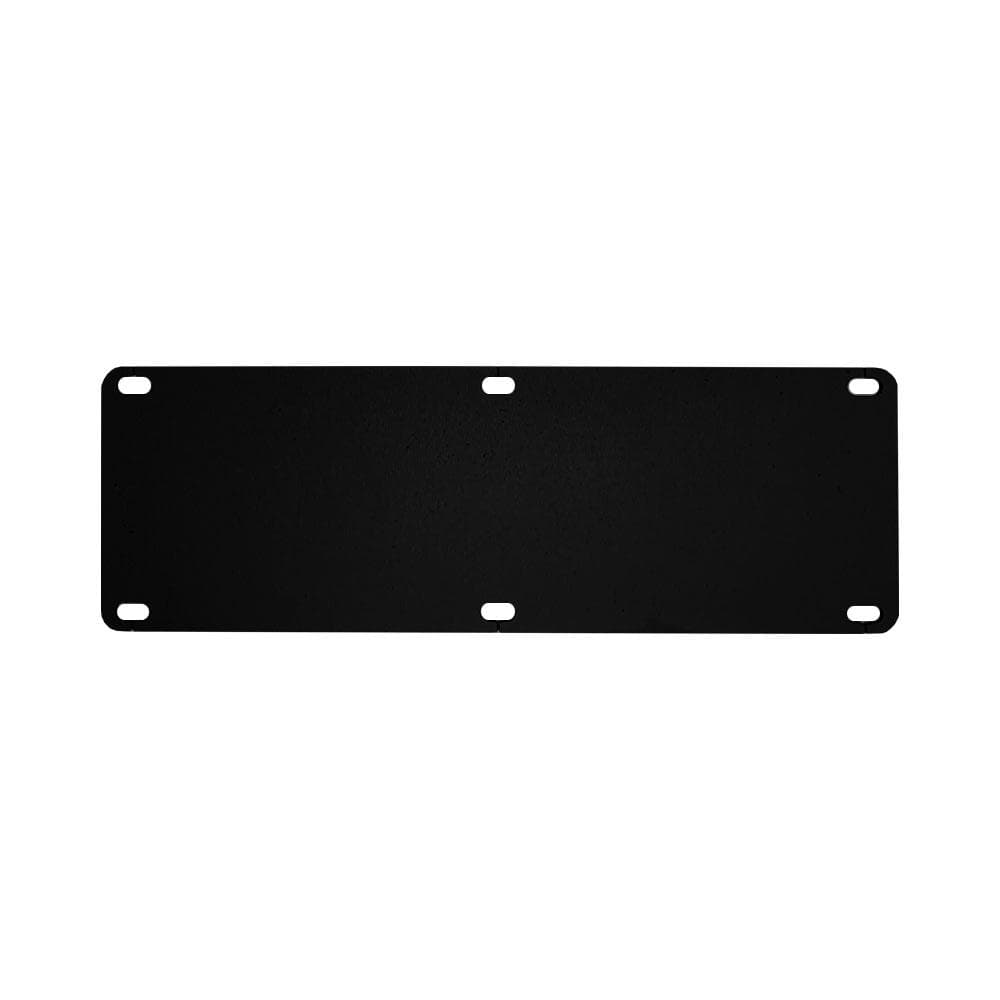 Stalen U tafelpoot zwart 38 bij 8 cm en hoogte 43 cm (8 x 8 cm) - 2 stuks