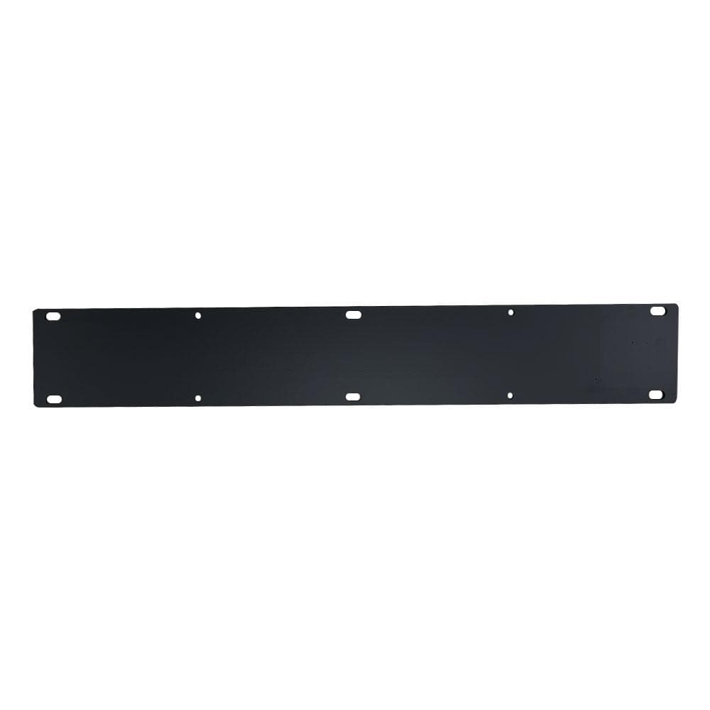 Stalen U tafelpoot zwart 76 bij 8 cm en hoogte 73 cm (8 x 8 cm) (set van 2 stuks)