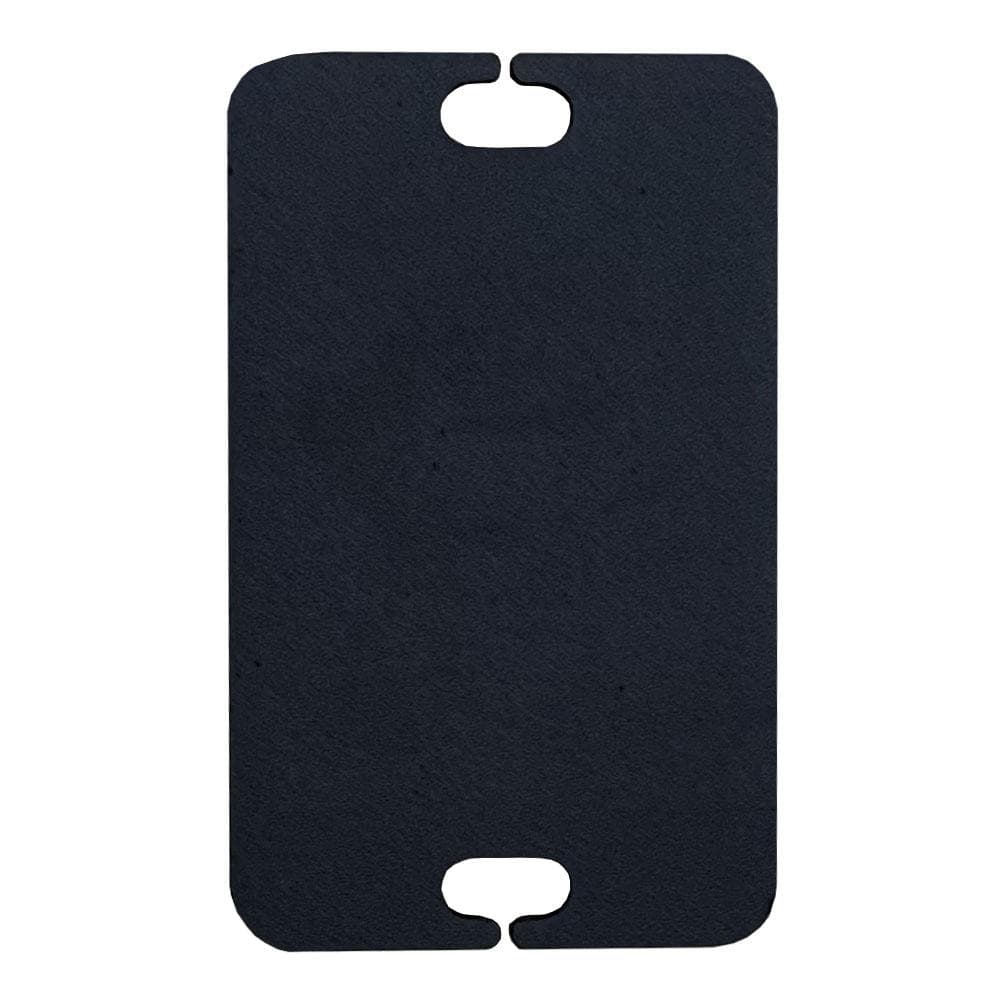 Set stalen rechte tafelpoten zwart vierkant 8 bij 8 cm en hoogte 40 cm (8 x 8 cm) - 4 stuks