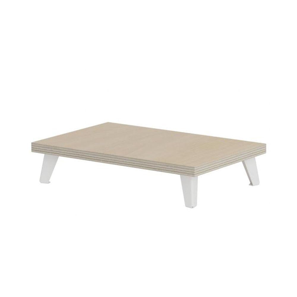 Witte tapse design meubelpoot 10 cm (set van 4)