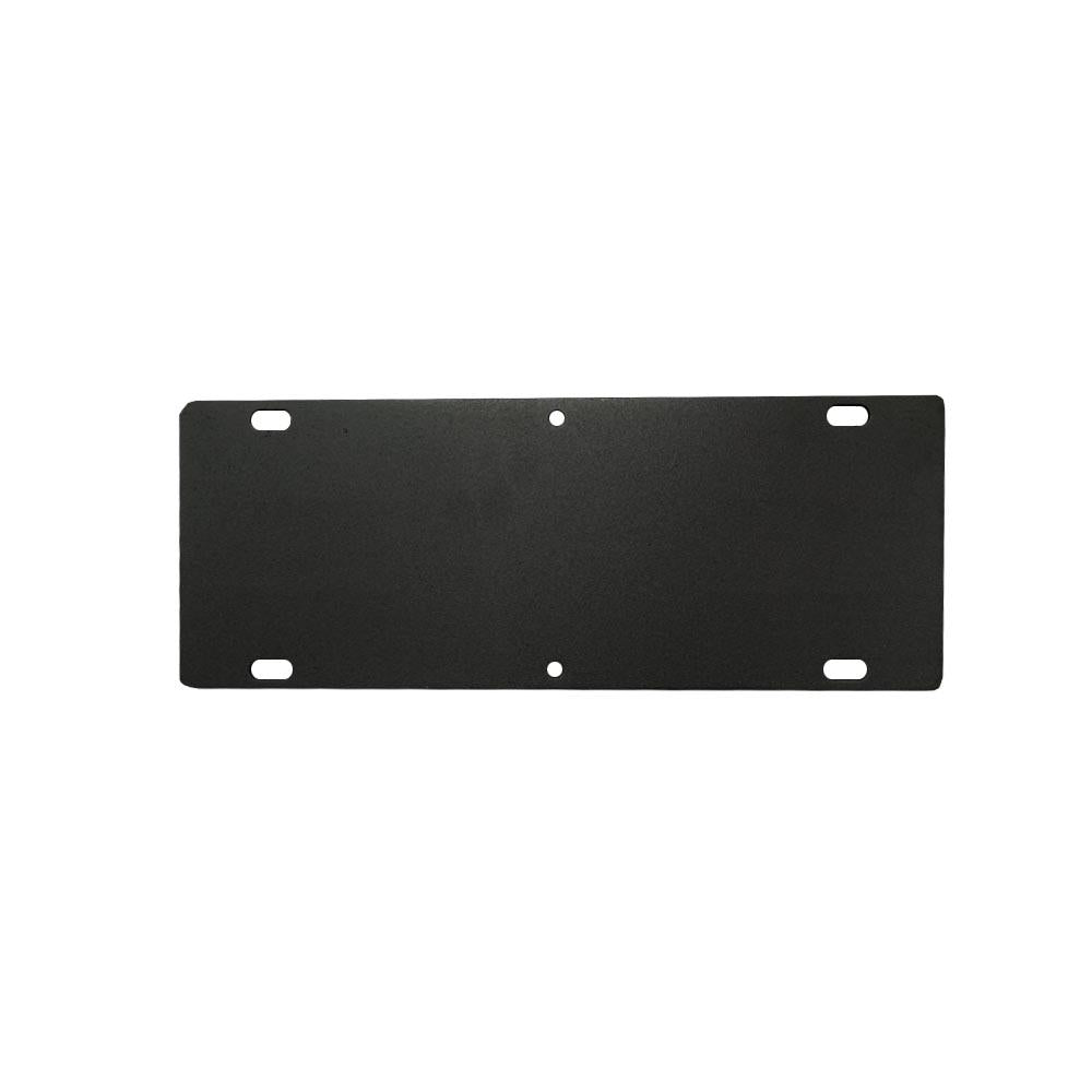 Set zwarte stalen U tafelpoten 40 cm (koker 10 x 4)