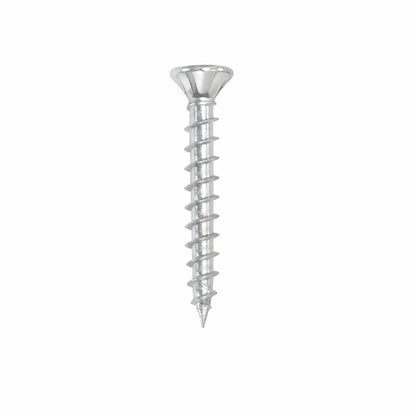 Set stalen schroeven verzinkt rond ø 0,45 cm en lengte 4 cm  - 16 stuks