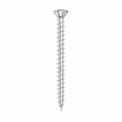 Set stalen schroeven verzinkt rond ø 0,5 cm en lengte 6 cm  - 16 stuks