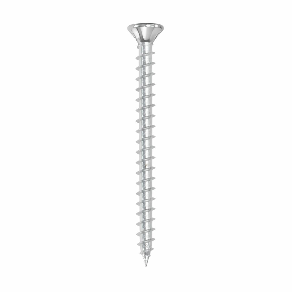 Set stalen schroeven verzinkt rond ø 0,5 cm en lengte 8 cm  - 16 stuks