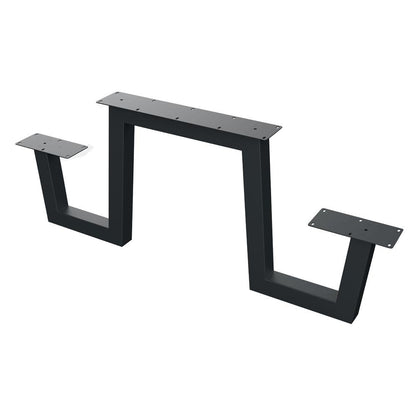 Picknick N tafelpoot 179 lang en hoogte 71 cm (8 x 8 cm)