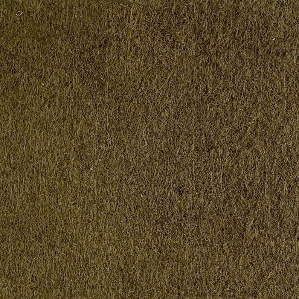 Plakvilt vierkant 20 bij 20 cm en hoogte 0,35 cm bruin - op maat te knippen