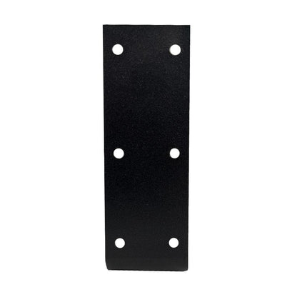 Massief stalen tafelpoot zwart design 15 bij 5 cm en hoogte 40 cm  (set van 4 stuks)
