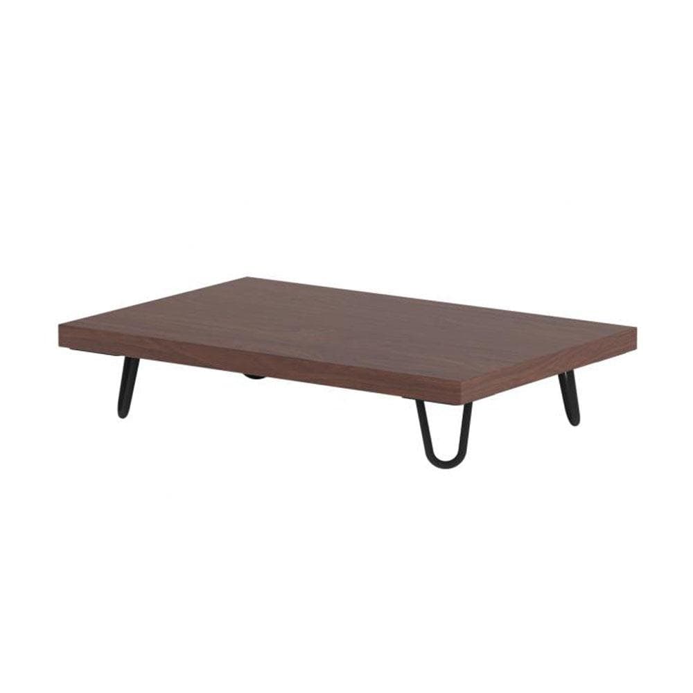 Massief stalen hairpin zwart hairpin ø 1,0 cm en hoogte 10 cm  - 4 stuks