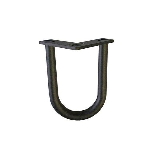 Stalen hairpin zwart hairpin ø 1,6 cm en hoogte 15 cm  (set van 4 stuks)