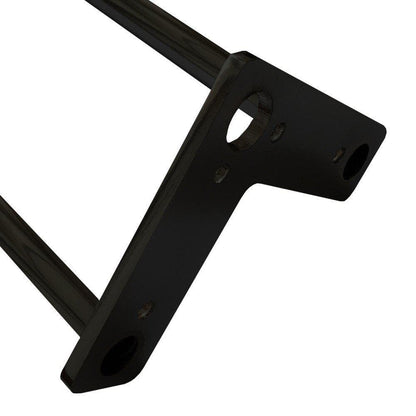 Stalen hairpin zwart hairpin ø 1,6 cm en hoogte 20 cm  (set van 4 stuks)