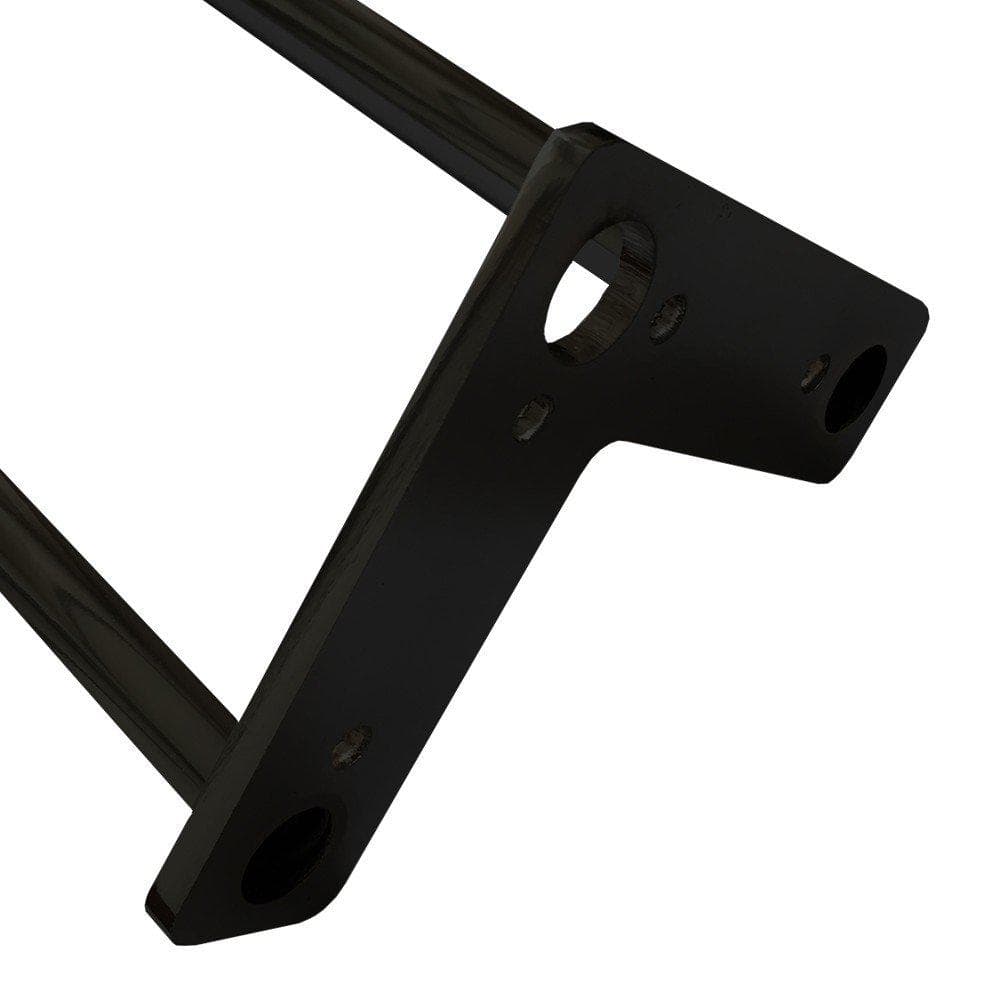 Stalen hairpin zwart hairpin ø 1,6 cm en hoogte 71 cm  (set van 4 stuks)