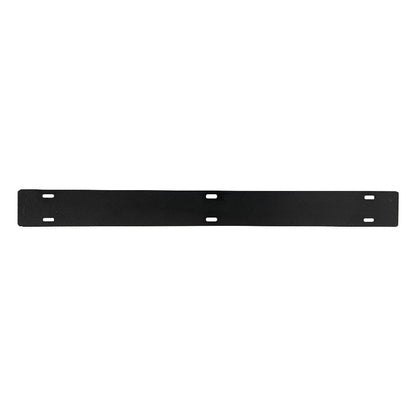 Massief stalen U tafelpoot zwart 80 bij 8 cm en hoogte 72 cm  (8 x 1 cm) (set van 2 stuks)