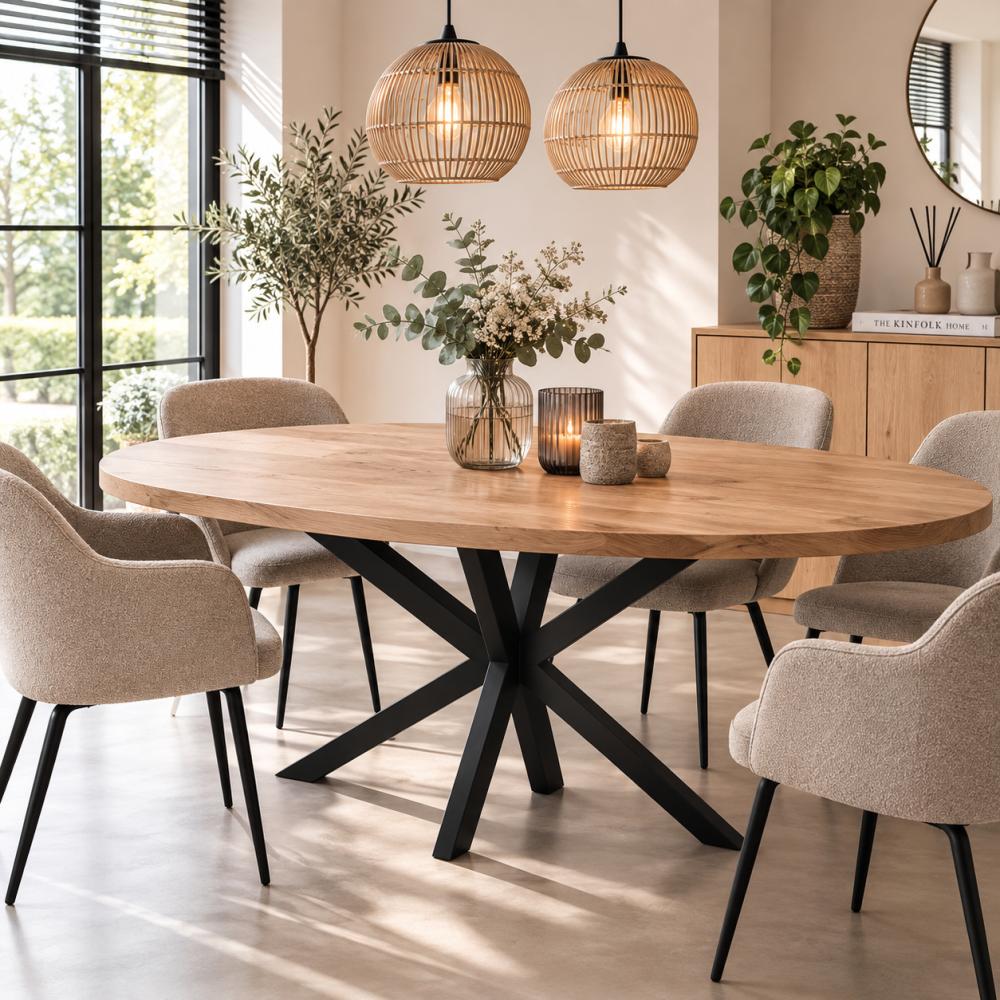 Stalen matrix zwart spinpoot 140 bij 80 cm en hoogte 72 cm  (10 x 10 cm)