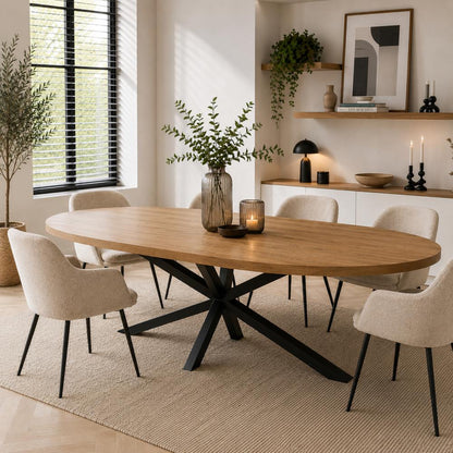Stalen matrix zwart spinpoot 240 bij 73 cm en hoogte 72 cm  (8 x 8 cm)