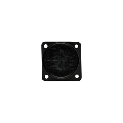 Stalen meubelpoot zwart rond ø 3,2 cm en hoogte 70 cm  (set van 4 stuks)