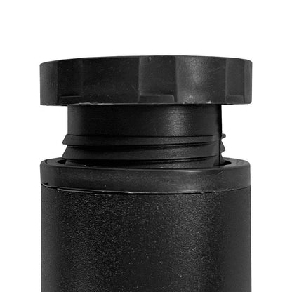 Set stalen tafelpoten zwart rond ø 6 cm en hoogte 72 cm  - 4 stuks