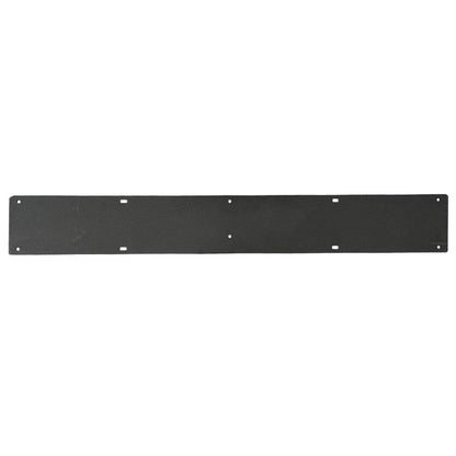 Stalen schuine zwarte tafelpoten 78 bij 10 cm en hoogte 72 cm  (4 x 4 cm) - Set van 2 stuks