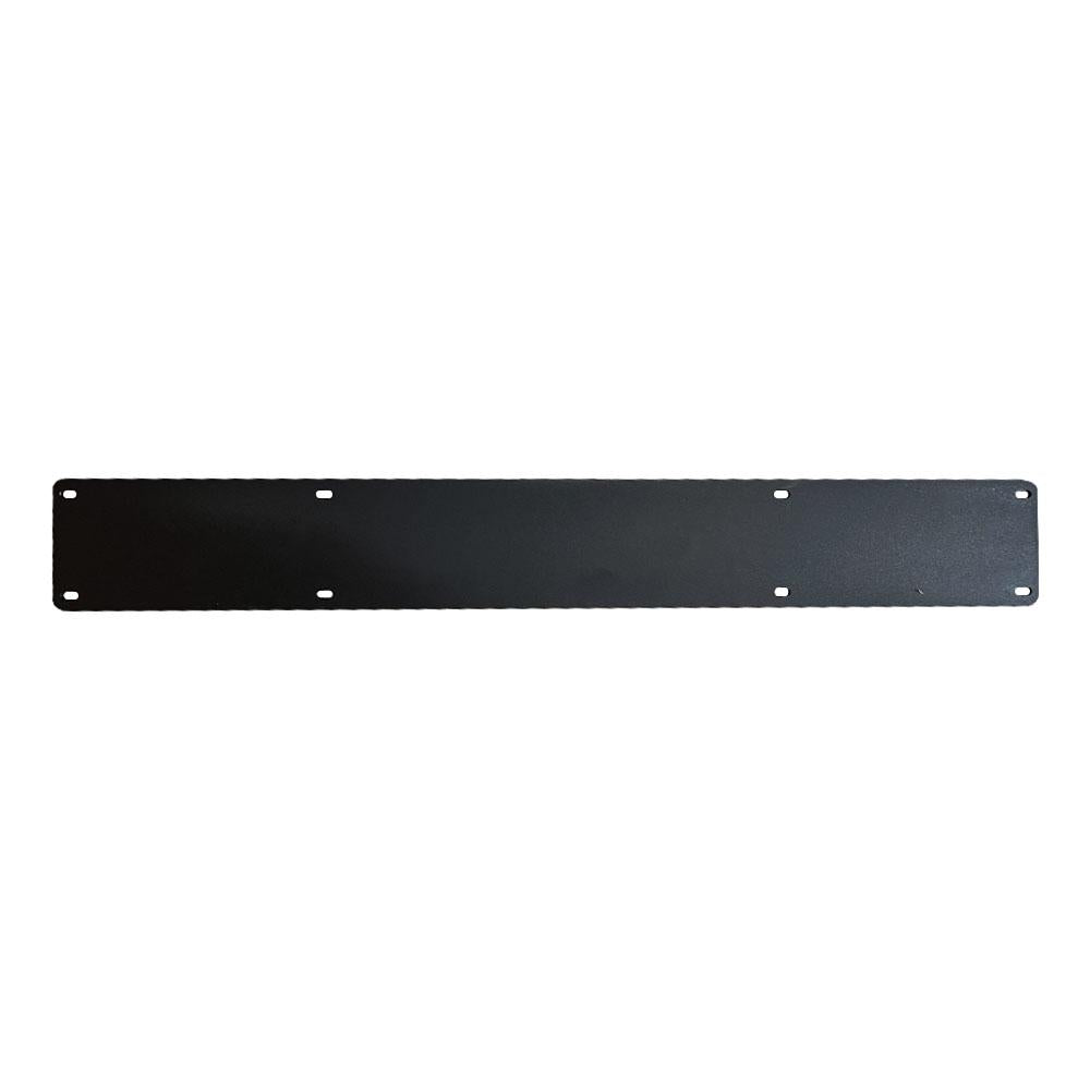 Stalen smalle Y tafelpoot 76 bij 4 cm en hoogte 72  cm zwart (4 x 4 cm) (set van 2 stuks)