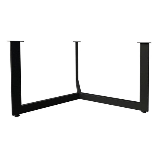 Stalen salononderstel zwart rond ø 73 cm en hoogte 37 cm  (2 x 4 cm)
