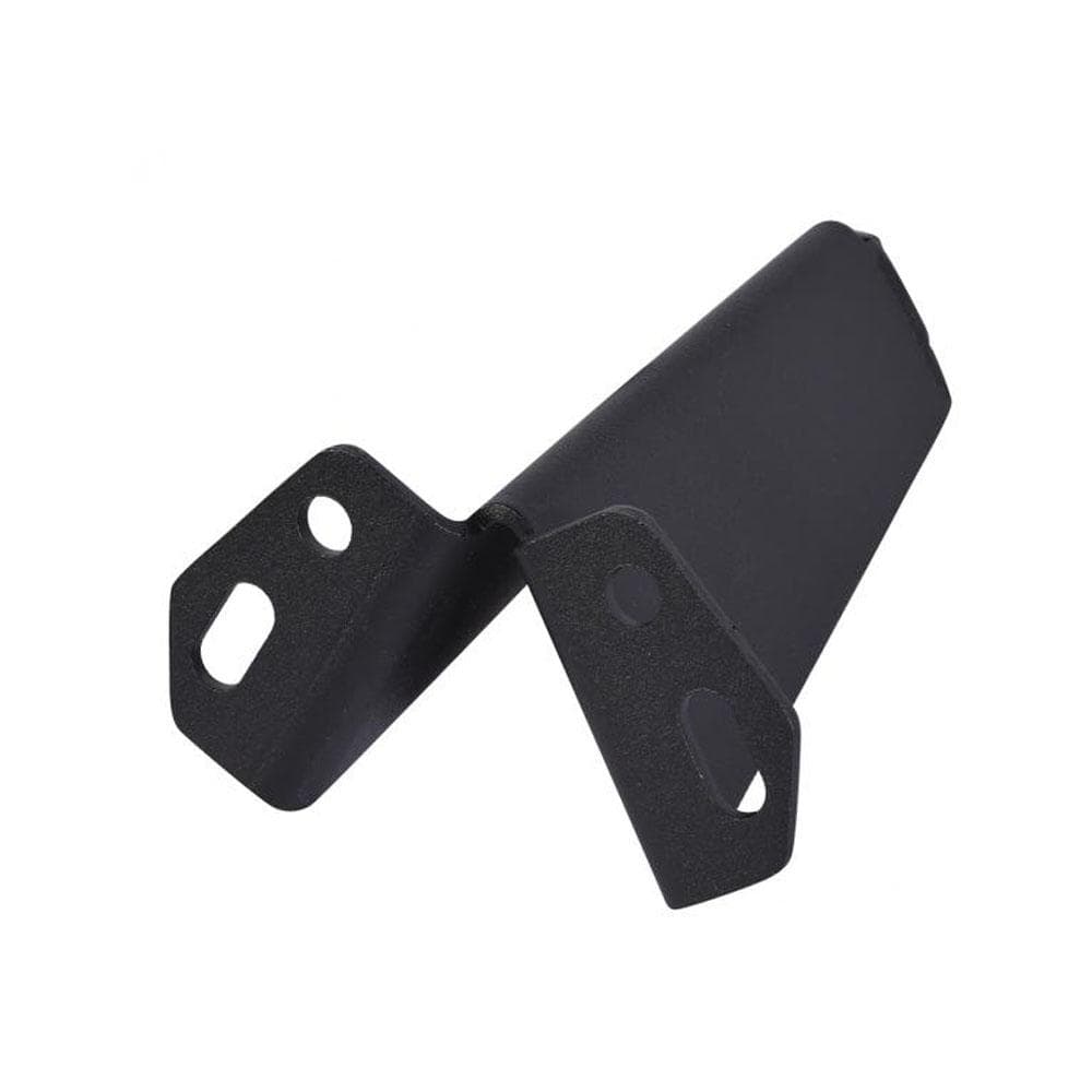 Massief stalen meubelpoot zwart taps 8 bij 5 cm en hoogte 10 cm  - 4 stuks