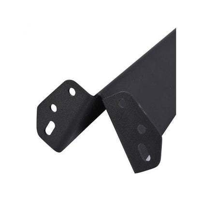 Massief stalen meubelpoot zwart taps 11,5 bij 7 cm en hoogte 40 cm  - 4 stuks