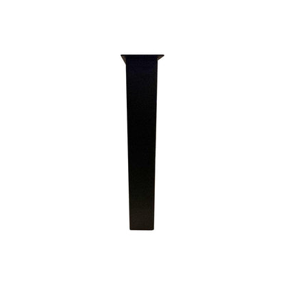 Stalen U tafelpoot zwart 55 bij 8 cm en hoogte 40 cm  (8 x 8 cm) - 2 stuks