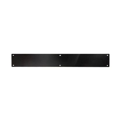 Stalen U tafelpoot zwart 76 bij 8 cm en hoogte 72 cm  (8 x 8 cm) (set van 2 stuks)