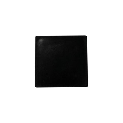 Stalen meubelpoot zwart vierkant 5 bij 5 cm en hoogte 7 cm  (set van 4 stuks)