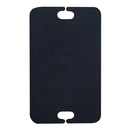 Set stalen rechte tafelpoten zwart vierkant 8 bij 8 cm en hoogte 40 cm  (8 x 8 cm) - 4 stuks