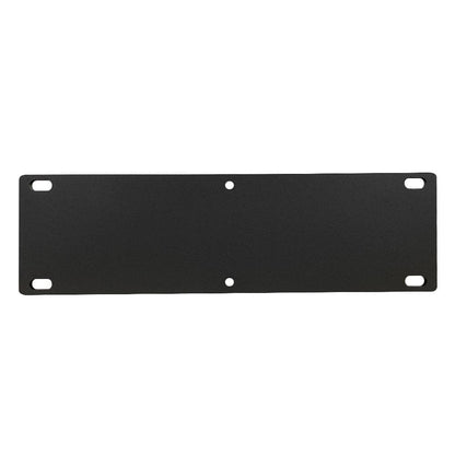 Stalen X bankpoten 38 bij 6 cm en hoogte 43 cm zwart (6 x 6 cm) - 2 stuks