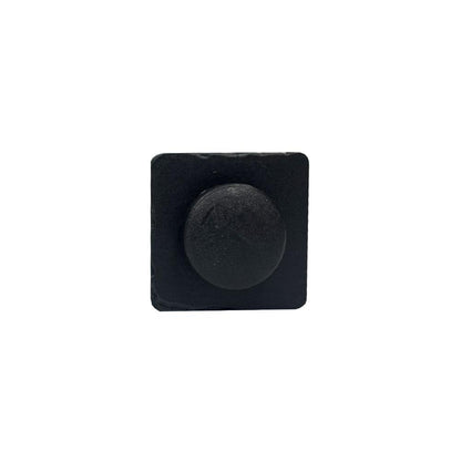 Zwarte schuine vierkanten meubelpoot 30 cm (set van 4 stuks)